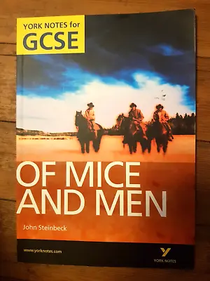 Of Mice And Men: York Notes For GCSE By Dr Martin Stephen • £4.49