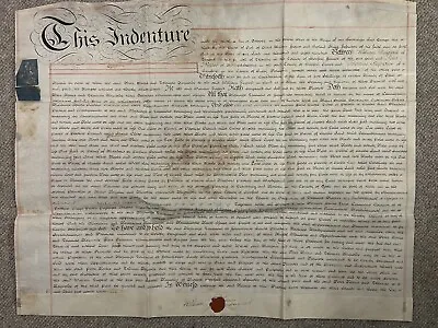 1800 Indentured Property Deed Chamberlains Ford-end Farm Clavering Essex • £30