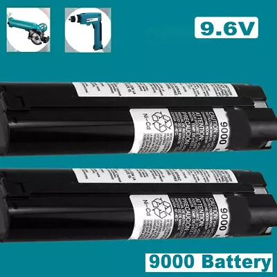 4800mAh For MAKITA 9.6VOLT Battery/Charger 9000 9001 632007-4 191681-2 9033 9102 • $20.89