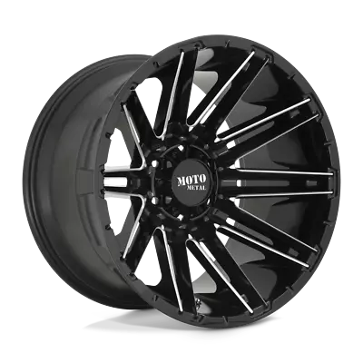 Moto Metal MO998 Kraken 20x12 -44 Gloss Black Milled Wheel 5x127 (QTY 1) • $437