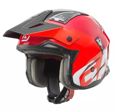 New GasGas Z4 FIBERGLASS MOTO TRIAL HELMET By Hebo Adult Unisex Sizes • $229.99