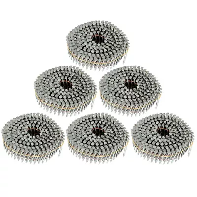 3600× 1-1/4 X 0.092  Hot-Dipped Galvanized Full Round-Head Ring Coil Siding Nail • $31.90