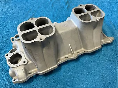 Offenhauser  SBC Small Block Chevy Tunnel Ram Base 5921 High Ram 2X4 Dual Carb • $299.95