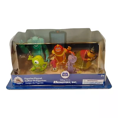 $19.96 • Buy Disney Pixar Monsters, Inc Figurine Playset, NIB, Disney Cake Toppers, 6 Pieces