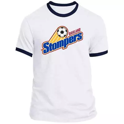 Oakland Stompers T-shirt Rarified Ringer NASL Soccer • $29.95