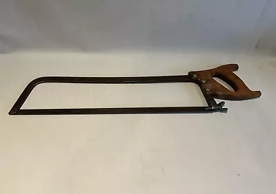 Vintage E. C. Atkins & Co. No. 77 Hand Meat And Bone Saw With 22  Blade • $19.99