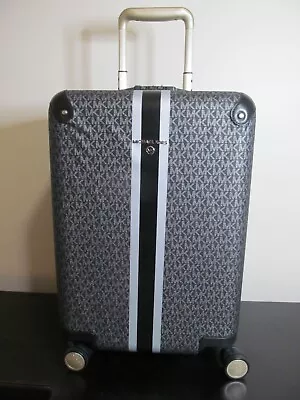 Michael Kors Luggage Black/Silver Carry On Spinner TSA Lock System NWT • $299