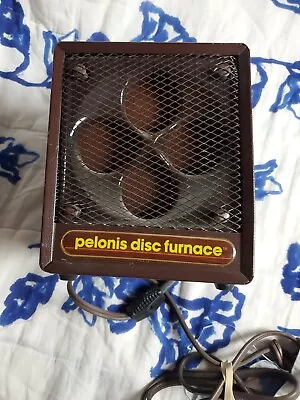 Vintage Pelonis Disc Furnace Ceramic Portable Heater Model 1500W-II (Working!) • $39.95