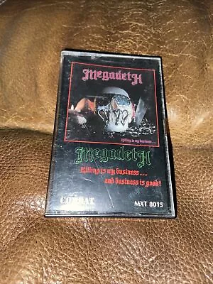 Killing Is My Business... And Business Is Good! By Megadeth Cassette Tape Thrash • $15