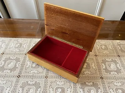 £20 • Buy Vintage Italian Inlaid Wooden Musical Trinket Jewellery Box With Floral Design