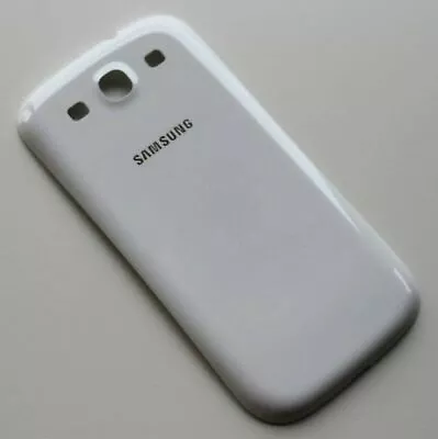 GENUINE Samsung Galaxy S3 S 3 III SCH-i747 BATTERY COVER WHITE Phone I9300 I535 • $3.70