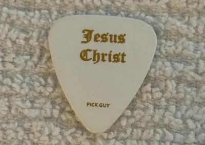 Motley Crue Rare Nikki Sixx Signature Guitar Pick '22 Tour Jesus Christ Plectrum • $99.99