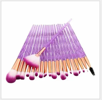 $10.40 • Buy AU Make Up Brushes Diamond Eyeshadow Brush Eyebrow Blending Brush Set 20PCS 