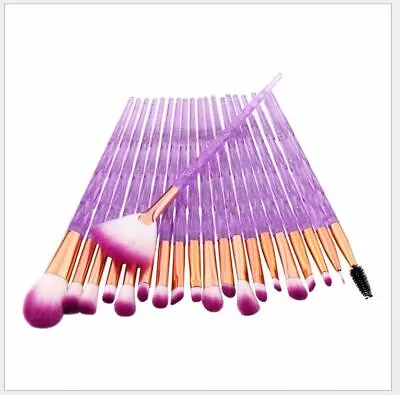 AU Make Up Brushes Diamond Eyeshadow Brush Eyebrow Blending Brush Set 20PCS • $16.16