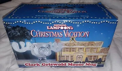 Official Licensed National Lampoon's Christmas Vacation Glass Moose Mug 8 Oz Cup • $34.99