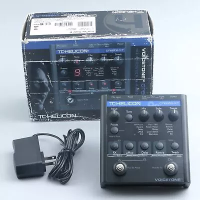 TC Helicon Voicetone Create XT Vocal Effects Pedal P-24576 • $165