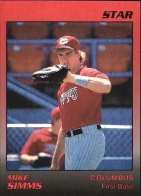 1989 Columbus Mudcats Star #22 Mike Simms • $1.49