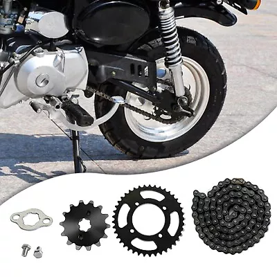 420 Chain + Front Rear Sprocket Fit For SSR 50cc-125cc ATV Go Karts Dirt Bike US • $34.32