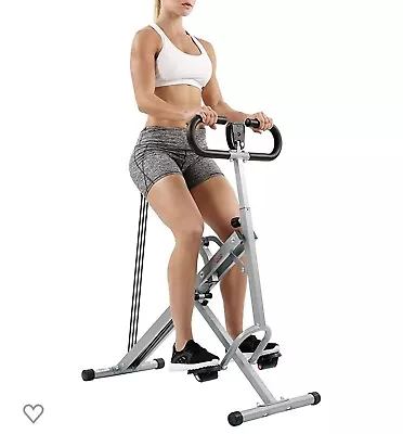  Sunny Health & Fitness Row-N-Ride PRO™ Squat Assist Trainer 300 LB. Capacity - • $90