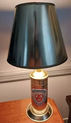 Ballantine Beer Vintage Beer Can Lamp Light With Shade • $65