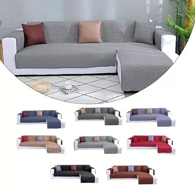 Waterproof Sectional Couch Covers For Dogs And Pets L Shape Sofa Protector • $54.03