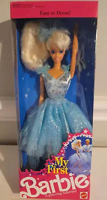 My First Barbie Doll A Glittering Ballerina 1991 Mattel #3839 NEW • $28.99