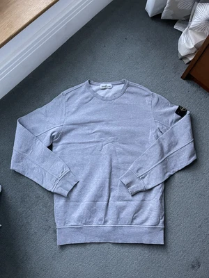 £60 • Buy Boys’ Stone Island Jumper Age 12 Years Sweater Sweatshirt Crew-neck Grey Size