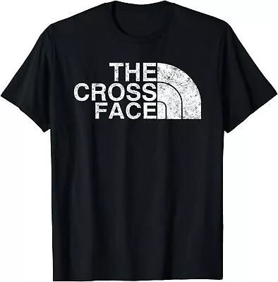 NEW LIMITED The Cross Face Vintage Wrestling Freestyle T-Shirt • $18.99