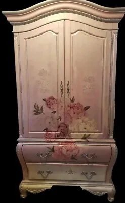 Southern Shabby  Chic Whispering Peonies Collection - Armoire Introductory Piece • $1000