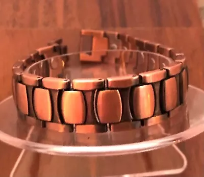 Magnetic Therapy Bracelet Antique Copper Link Arthritis Pain Relieve Bracelet • $15.90