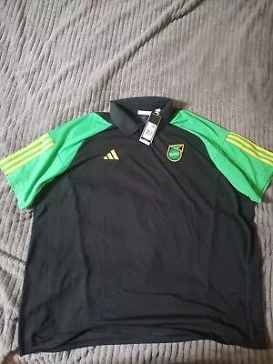 Jamaica Training Polo Shirt  23/24 3XL • £30