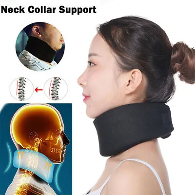 Soft Foam Neck Brace Support Medical Cervical Collar Traction Device Unisex UK • £6.99