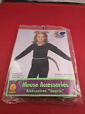Child Halloween Mouse Accessory Kit Costume : Tail  Ears & Bow Tie *535 • $9.50
