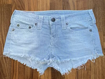£10 • Buy True Religion Denim Shorts Hot Pants Size 28