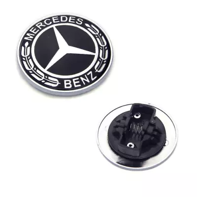 57mm Front Hood Bonnet Emblem Logo Badge Car Accessories For Mercedes Benz • $10.99