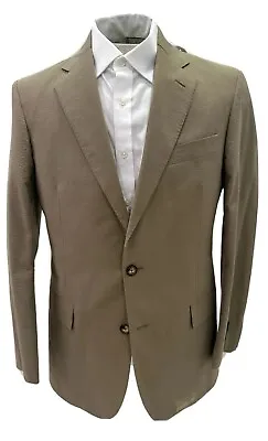 Brooks Brothers Olive SeerSucker Regent Fit Thom Browne Full Suit Set 38R $1695 • $249.99