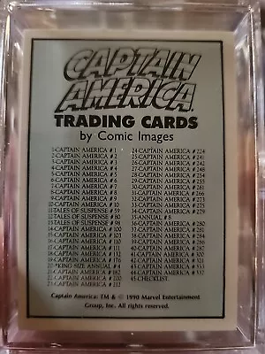 1990 Captain America Card Set • £19.25