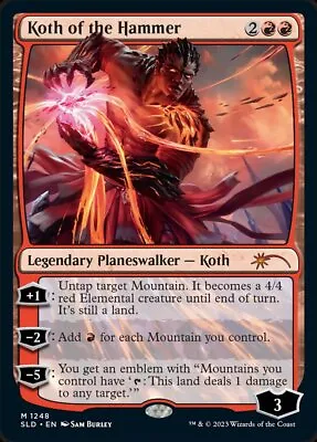 Koth Of The Hammer | MtG Magic Secret Lair Drop Series | English |Near Mint-Mint • $3.14