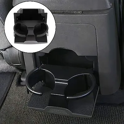 Full Black Rear Console Cup Holder For 2005-19 Nissan Frontier Xterra 96965ZP00C • $19.99