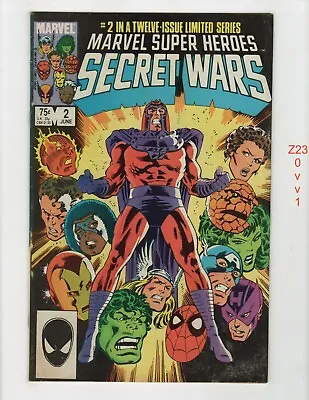 Marvel Super Heroes Secret Wars #2 VF 1984 Marvel Z2301 • $8.11