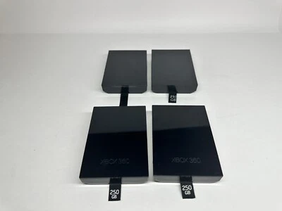 $89.99 • Buy Lot Of 4 | Xbox 360 Slim Hard Drive Two OEM And Two “3rd Party” | Tested