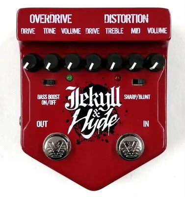Visual Sound Jekyll And Hyde Distortion / Overdrive Effects Pedal V2 V2JH Tested • $198.99