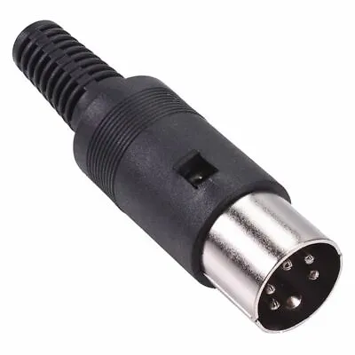 10 X 5-Pin DIN Plug Connector 240° • £8.39