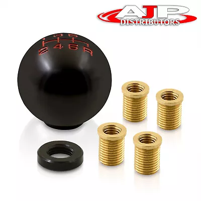 For Benz M8 M10 M12 Adapter Kit 6-Speed Ball Shift Shifter Knob Car Auto Black • $12.99