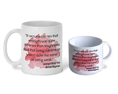 £14.99 • Buy Goodnight Mr Tom Michelle Magorian Book Quote Literature Personalised Gift Mug
