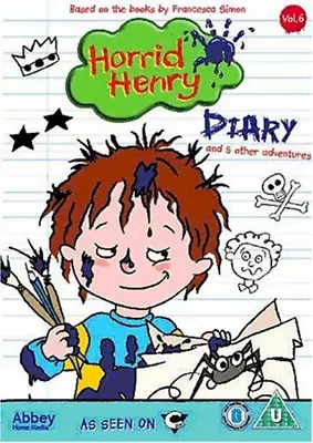 [DISC ONLY] Horrid Henry's Diary DVD Children's & Family (2008) Francesca Simon • £1.69