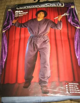 Serial Killer Halloween Michael Myers DELUXE ADULT MIKE THE MECHANIC JUMPSUIT • $38.99