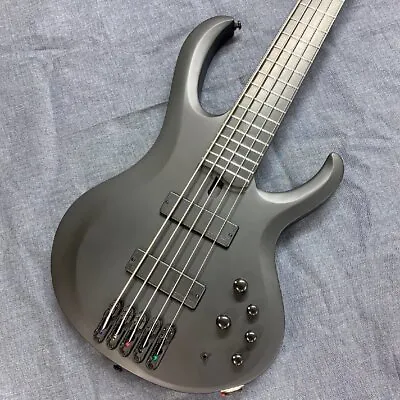 Ibanez IronLabel BTB625EX Black Flat 5 String Bass '35  889mm Extra Long Scale 3 • $1089.07