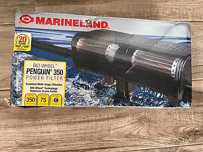 Penguin Power Fish Tank Filter Aquarium Pump Sterilizer 350 GPH 50 To 75-Gallon • $69.99