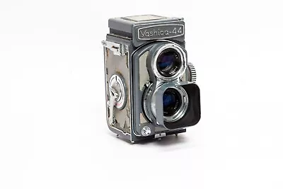 Grey Yashica-44 127 Film TLR Manual Camera 60mm F/3.5 Twin Lens (with Box) • £90